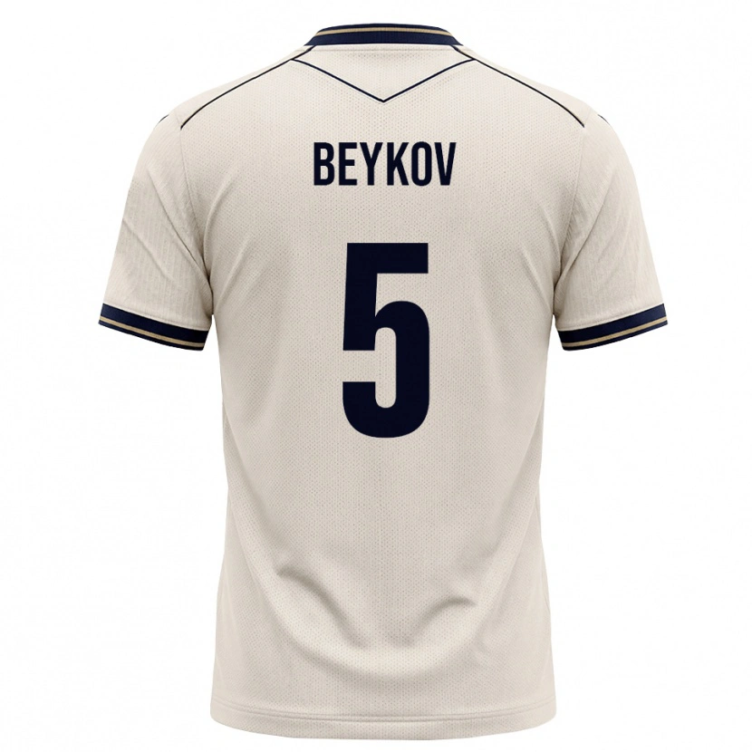 Danxen Dames Viktor Beykov #5 Off-White Inktblauw Uitshirt Uittenue 2026/27 T-Shirt