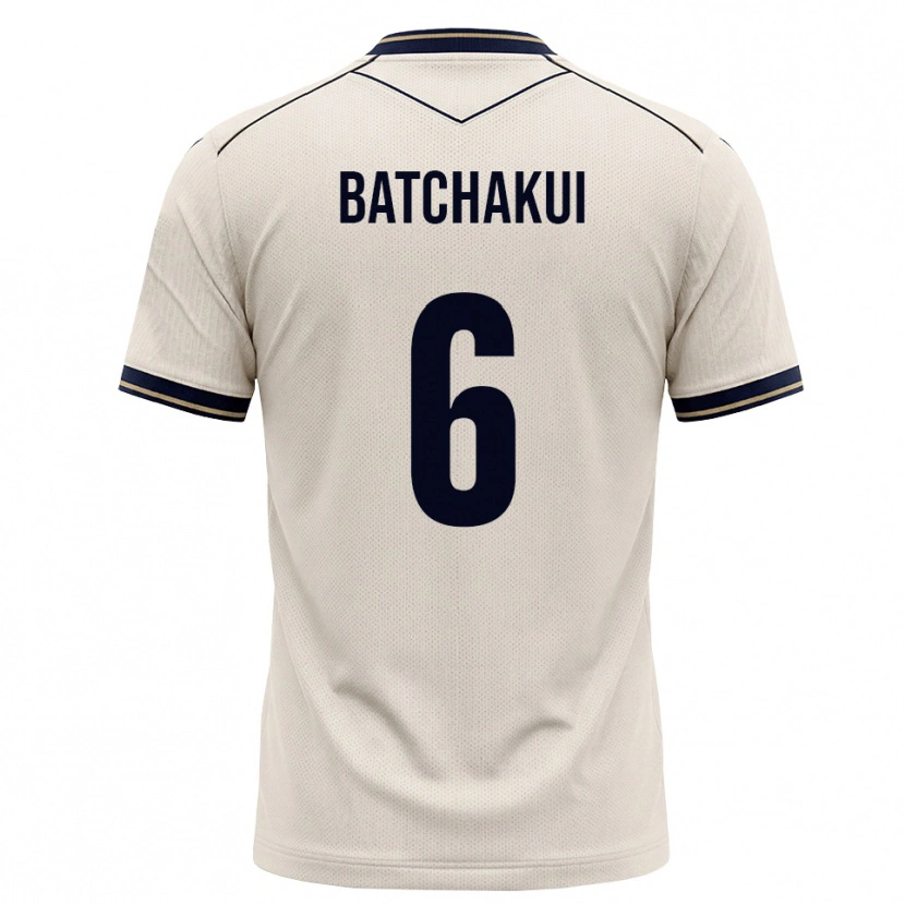 Danxen Dames Kylian Batchakui #6 Off-White Inktblauw Uitshirt Uittenue 2026/27 T-Shirt
