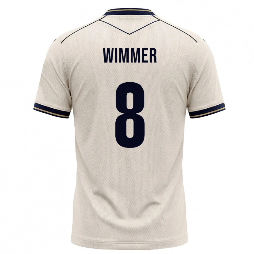 Danxen Dames Patrick Wimmer #8 Off-White Inktblauw Uitshirt Uittenue 2026/27 T-Shirt