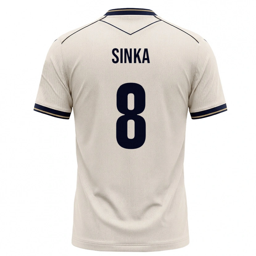 Danxen Dames Napsugár Sinka #8 Off-White Inktblauw Uitshirt Uittenue 2026/27 T-Shirt