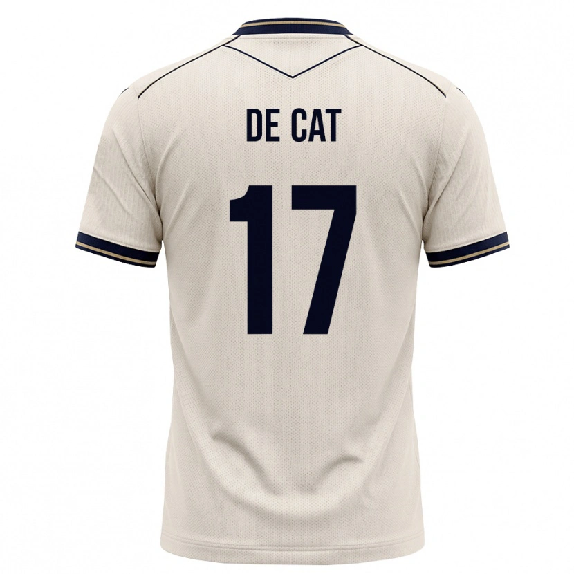 Danxen Dames Nathan De Cat #17 Off-White Inktblauw Uitshirt Uittenue 2026/27 T-Shirt
