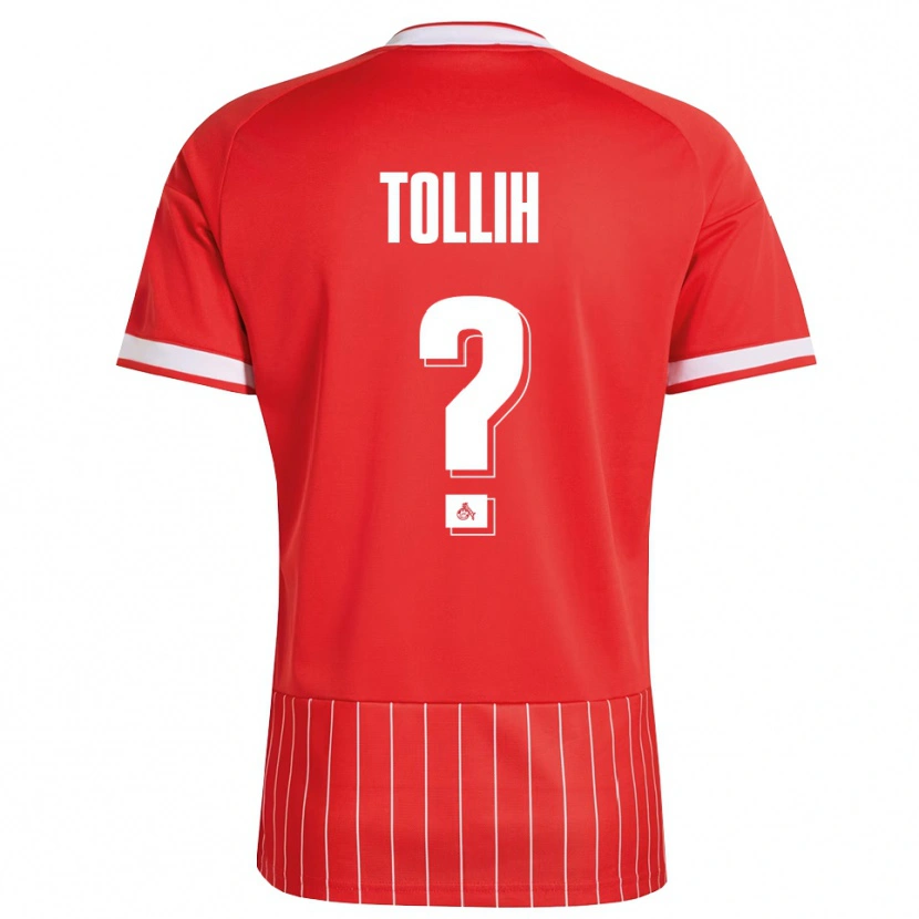 Danxen Dames Yassin Tollih #0 Rood Wit Groen Uitshirt Uittenue 2026/27 T-Shirt