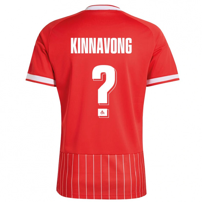 Danxen Dames Jordan Kinnavong #0 Rood Wit Groen Uitshirt Uittenue 2026/27 T-Shirt