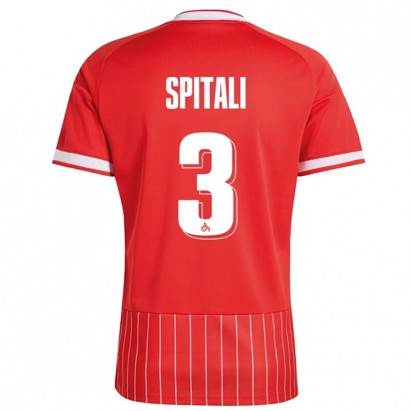 Danxen Dames San-Luca Spitali #3 Rood Wit Groen Uitshirt Uittenue 2026/27 T-Shirt