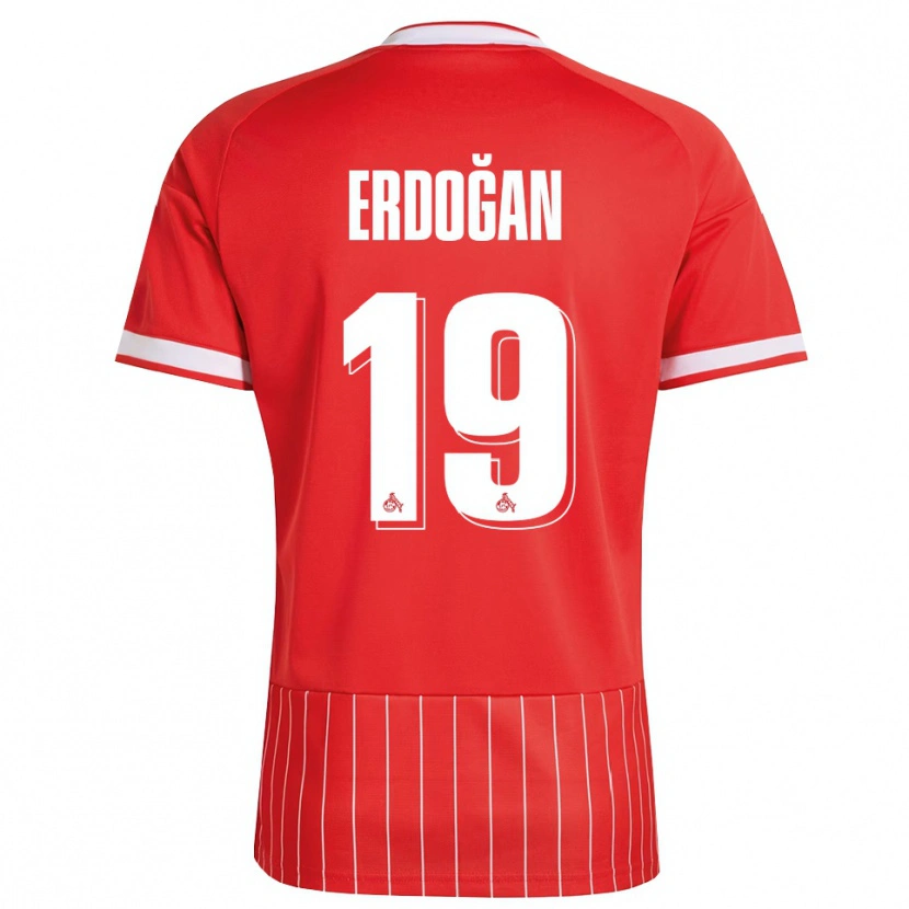 Danxen Dames Eymen Erdoğan #19 Rood Wit Groen Uitshirt Uittenue 2026/27 T-Shirt