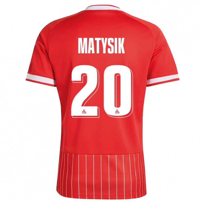Danxen Dames Sylwia Matysik #20 Rood Wit Groen Uitshirt Uittenue 2026/27 T-Shirt