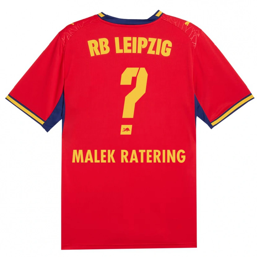 Danxen Dames Jaro-Malek Ratering #0 Rood Geel Koninklijk Blauw Uitshirt Uittenue 2026/27 T-Shirt