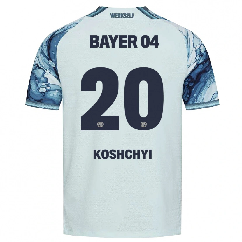Danxen Dames Yegor Koshchyi #20 Donkergroen Zwart Uitshirt Uittenue 2026/27 T-Shirt