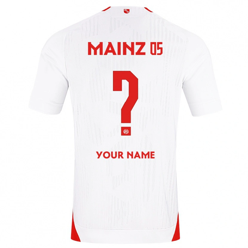 Danxen Dames Uw Naam #0 Wit Rood Geel Uitshirt Uittenue 2026/27 T-Shirt