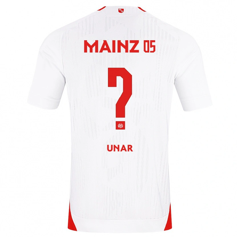 Danxen Dames Ilyas Unar #0 Wit Rood Geel Uitshirt Uittenue 2026/27 T-Shirt