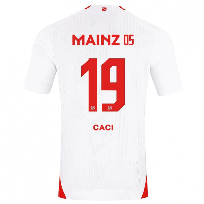 Danxen Dames Anthony Caci #19 Wit Rood Geel Uitshirt Uittenue 2026/27 T-Shirt