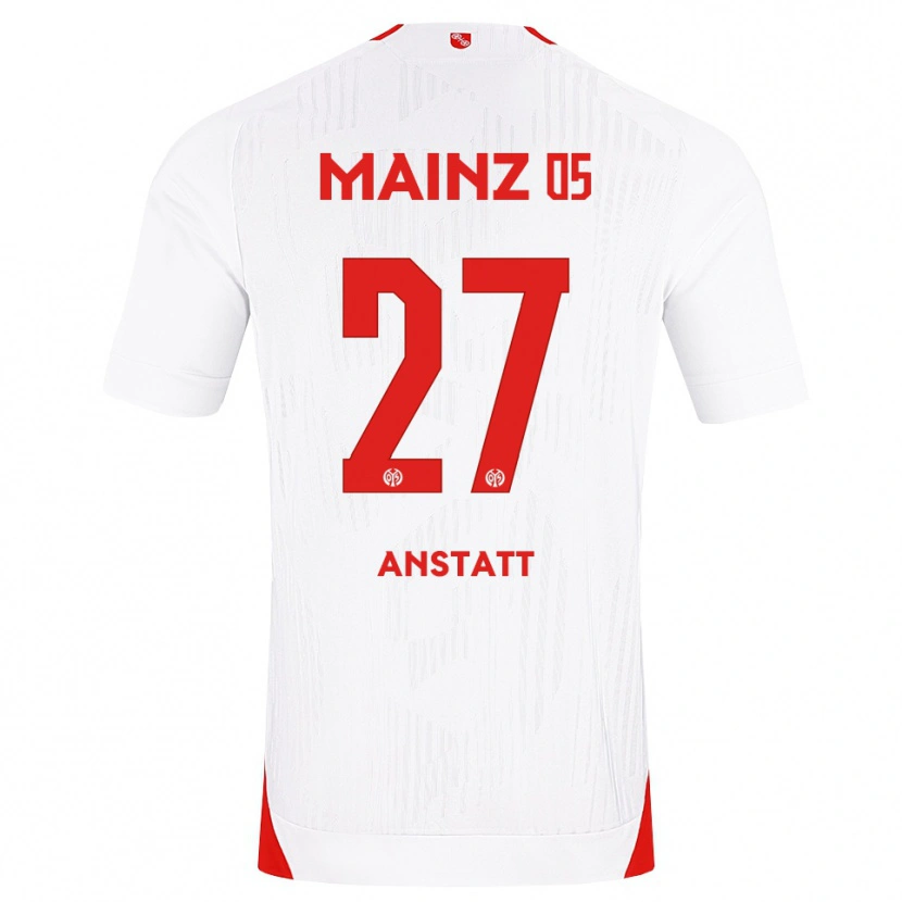 Danxen Dames Nadine Anstatt #27 Wit Rood Geel Uitshirt Uittenue 2026/27 T-Shirt