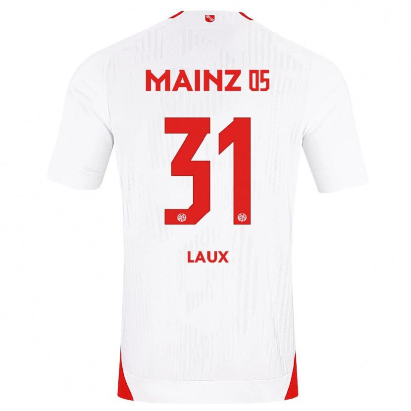 Danxen Dames Lucas Laux #31 Wit Rood Geel Uitshirt Uittenue 2026/27 T-Shirt