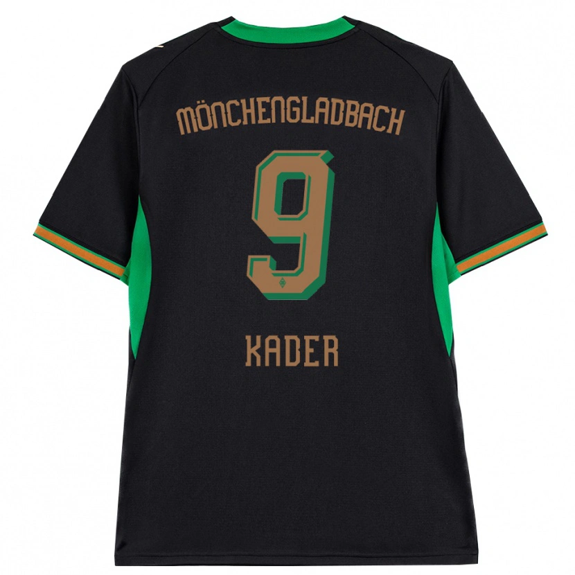 Danxen Dames Cagatay Kader #9 Zwart Oranje Groen Bruin Uitshirt Uittenue 2026/27 T-Shirt