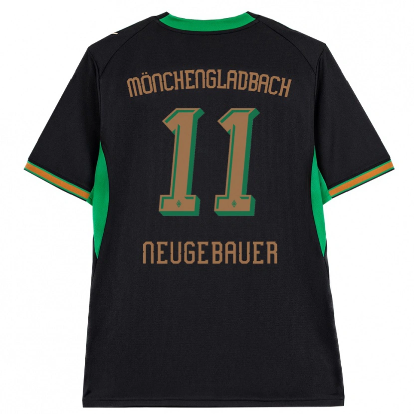 Danxen Dames Simon Neugebauer #11 Zwart Oranje Groen Bruin Uitshirt Uittenue 2026/27 T-Shirt