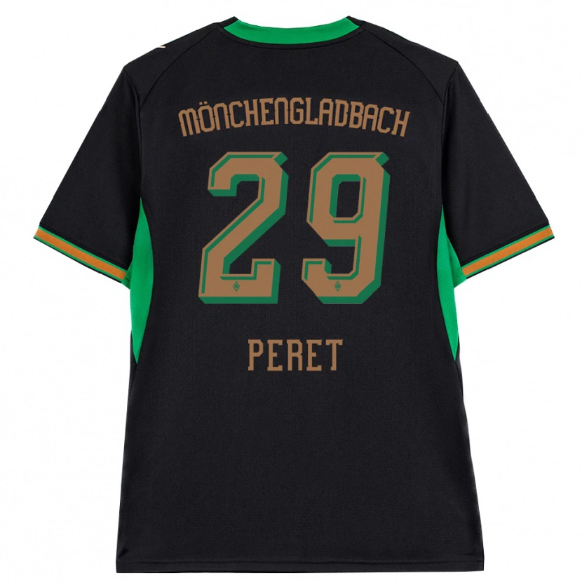 Danxen Dames Jakub Peret #29 Zwart Oranje Groen Bruin Uitshirt Uittenue 2026/27 T-Shirt