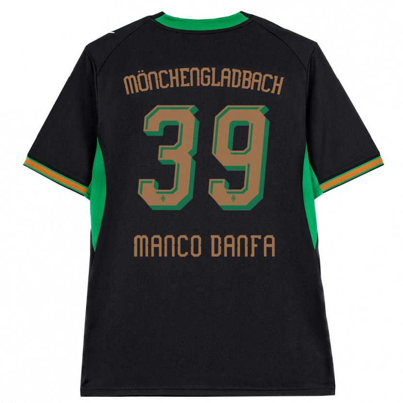 Danxen Dames Iaia Manco Danfa #39 Zwart Oranje Groen Bruin Uitshirt Uittenue 2026/27 T-Shirt