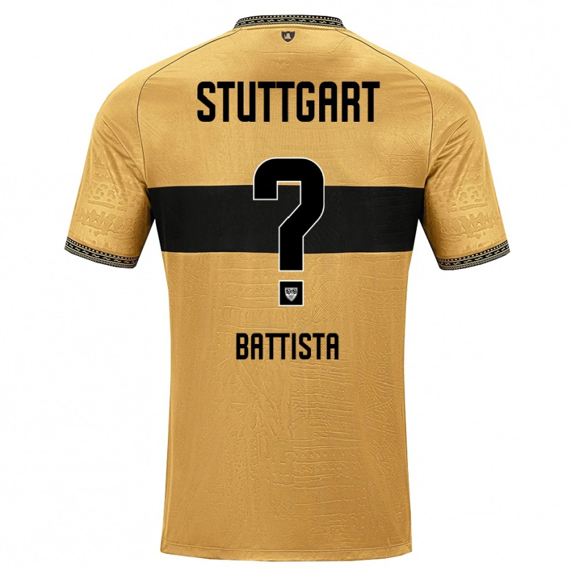 Danxen Dames Luca Battista #0 Bruin Zwart Wit Uitshirt Uittenue 2026/27 T-Shirt