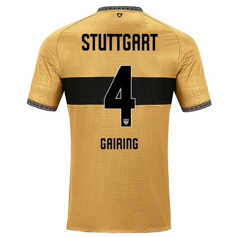 Danxen Dames Nadine Gairing #4 Bruin Zwart Wit Uitshirt Uittenue 2026/27 T-Shirt
