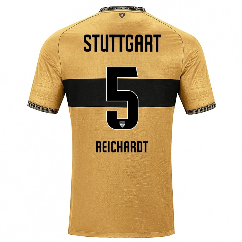 Danxen Dames Jona Reichardt #5 Bruin Zwart Wit Uitshirt Uittenue 2026/27 T-Shirt