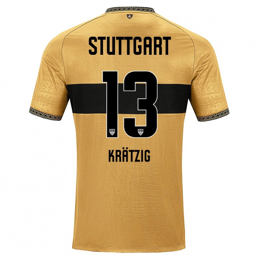 Danxen Dames Frans Krätzig #13 Bruin Zwart Wit Uitshirt Uittenue 2026/27 T-Shirt