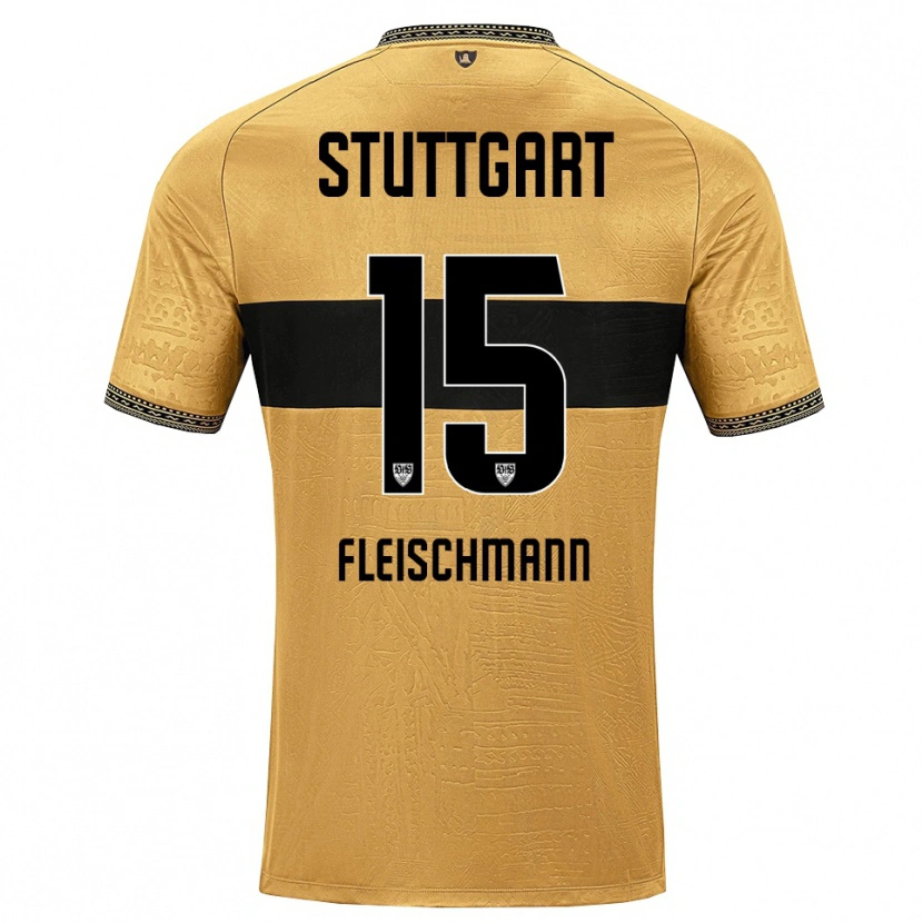 Danxen Dames Svea Fleischmann #15 Bruin Zwart Wit Uitshirt Uittenue 2026/27 T-Shirt