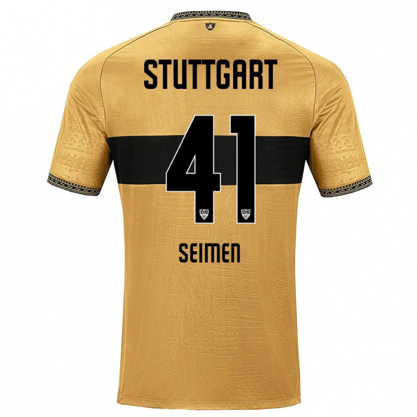 Danxen Dames Dennis Seimen #41 Bruin Zwart Wit Uitshirt Uittenue 2026/27 T-Shirt