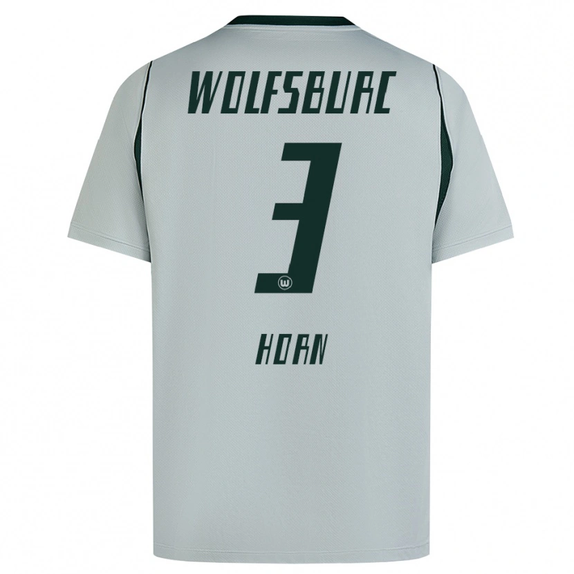 Danxen Dames Noah Horn #3 Grijs Groen Uitshirt Uittenue 2026/27 T-Shirt