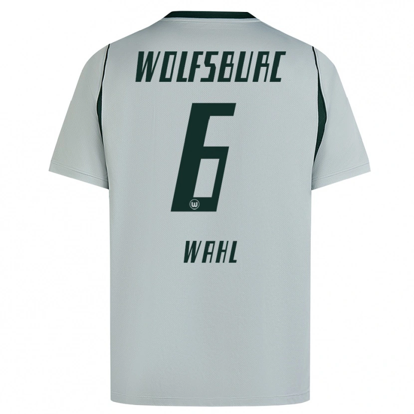 Danxen Dames Hauke Wahl #6 Grijs Groen Uitshirt Uittenue 2026/27 T-Shirt