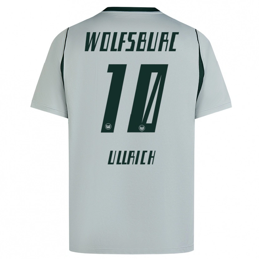 Danxen Dames Pepe Ullrich #10 Grijs Groen Uitshirt Uittenue 2026/27 T-Shirt
