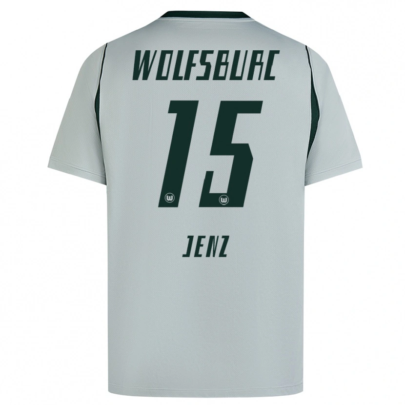 Danxen Dames Moritz Jenz #15 Grijs Groen Uitshirt Uittenue 2026/27 T-Shirt