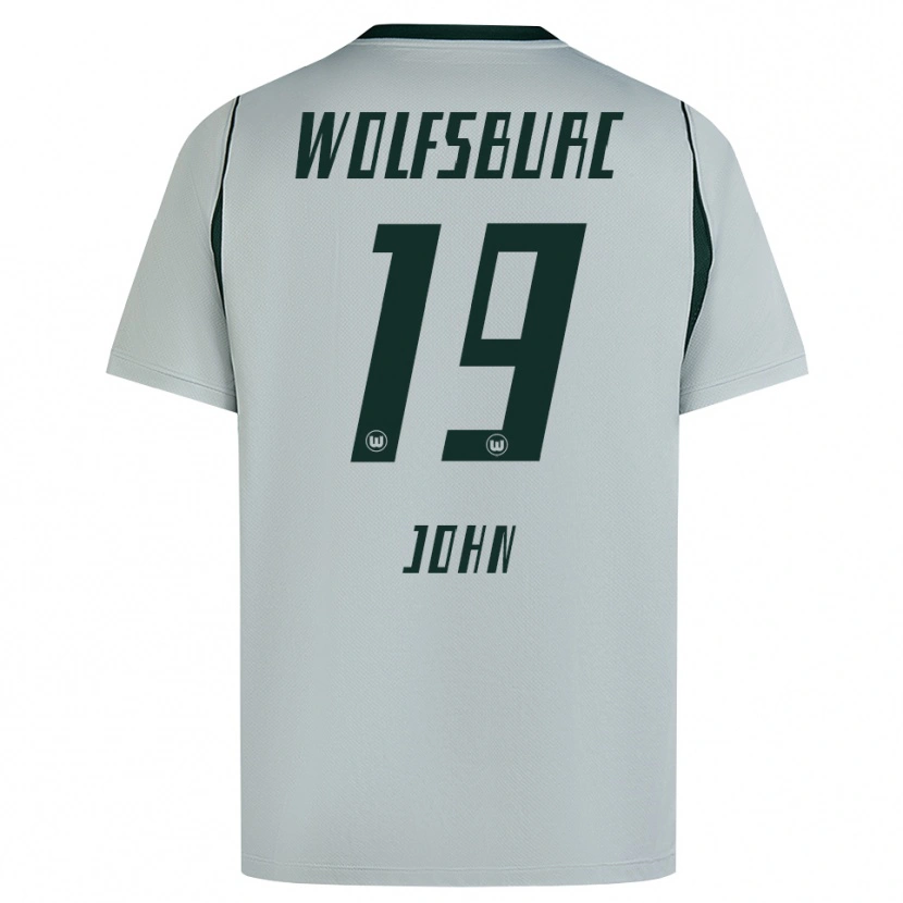 Danxen Dames Michael John #19 Grijs Groen Uitshirt Uittenue 2026/27 T-Shirt