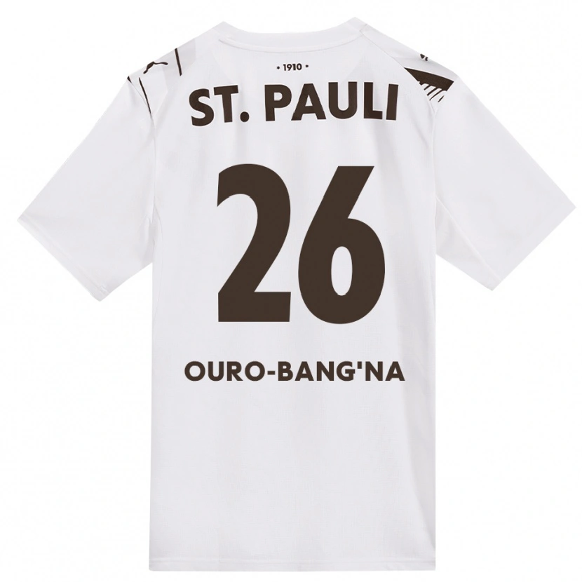 Danxen Dames Samir Ouro-Bang'na #26 Cafe Wit Rood Uitshirt Uittenue 2026/27 T-Shirt