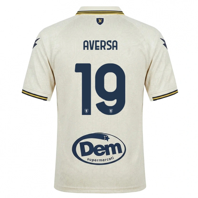Danxen Dames Gabriel Aversa #19 Oldlace Geel Zwart Uitshirt Uittenue 2026/27 T-Shirt