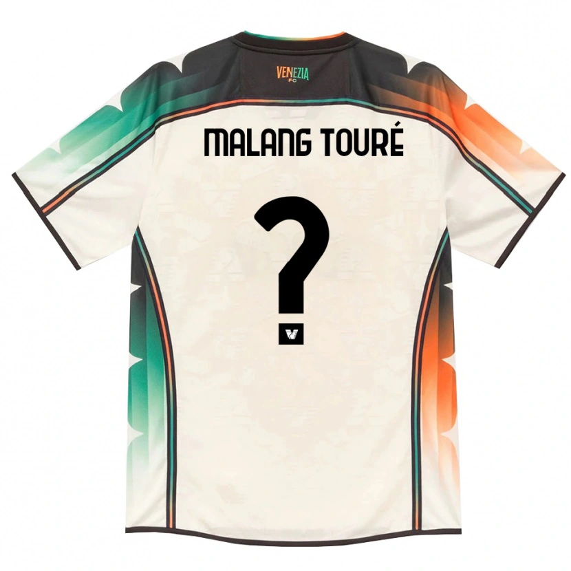 Danxen Dames Mohamed Malang Touré #0 Oldlace Oranje Groen Uitshirt Uittenue 2026/27 T-Shirt
