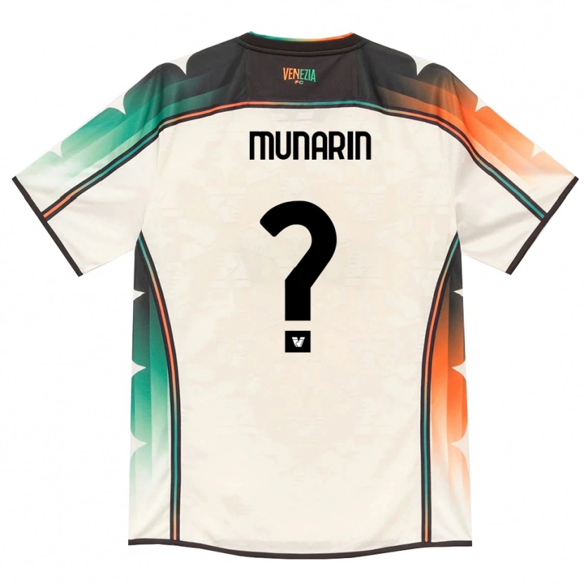 Danxen Dames Tommaso Munarin #0 Oldlace Oranje Groen Uitshirt Uittenue 2026/27 T-Shirt