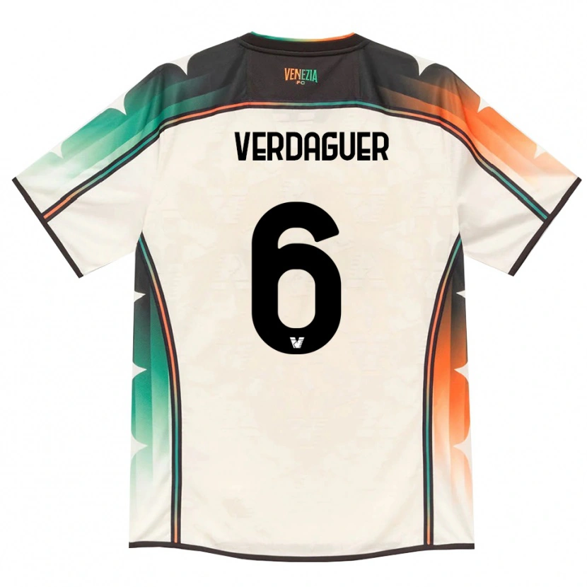 Danxen Dames Judith Verdaguer #6 Oldlace Oranje Groen Uitshirt Uittenue 2026/27 T-Shirt