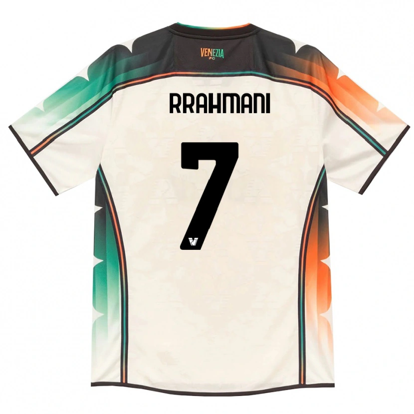Danxen Dames Albion Rrahmani #7 Oldlace Oranje Groen Uitshirt Uittenue 2026/27 T-Shirt