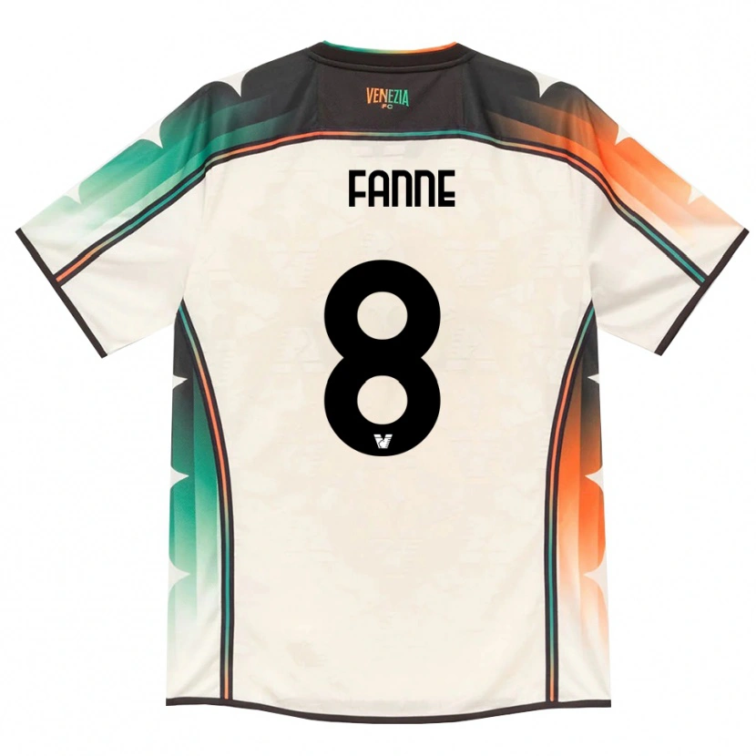 Danxen Dames Lamine Fanne #8 Oldlace Oranje Groen Uitshirt Uittenue 2026/27 T-Shirt