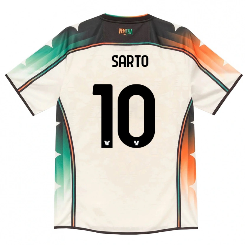 Danxen Dames Gabriel Sarto #10 Oldlace Oranje Groen Uitshirt Uittenue 2026/27 T-Shirt
