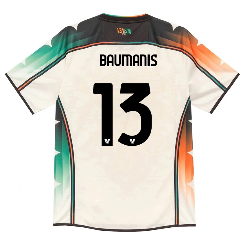 Danxen Dames Kristofers Baumanis #13 Oldlace Oranje Groen Uitshirt Uittenue 2026/27 T-Shirt