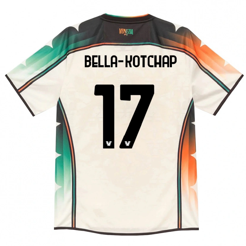 Danxen Dames Armel Bella-Kotchap #17 Oldlace Oranje Groen Uitshirt Uittenue 2026/27 T-Shirt