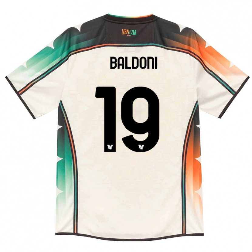 Danxen Dames Edoardo Baldoni #19 Oldlace Oranje Groen Uitshirt Uittenue 2026/27 T-Shirt