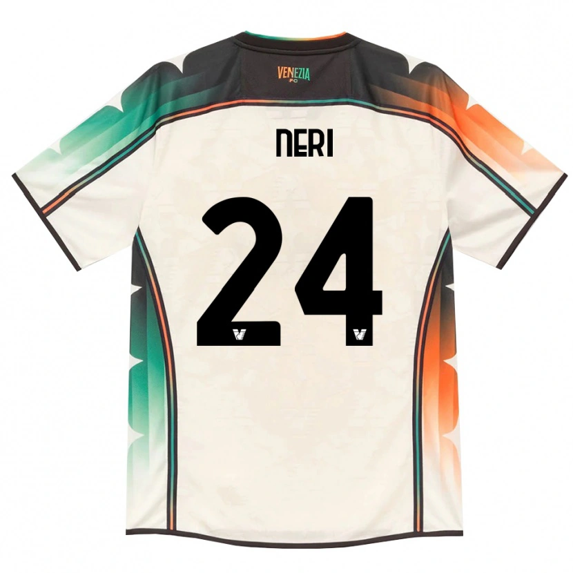 Danxen Dames Filippo Neri #24 Oldlace Oranje Groen Uitshirt Uittenue 2026/27 T-Shirt