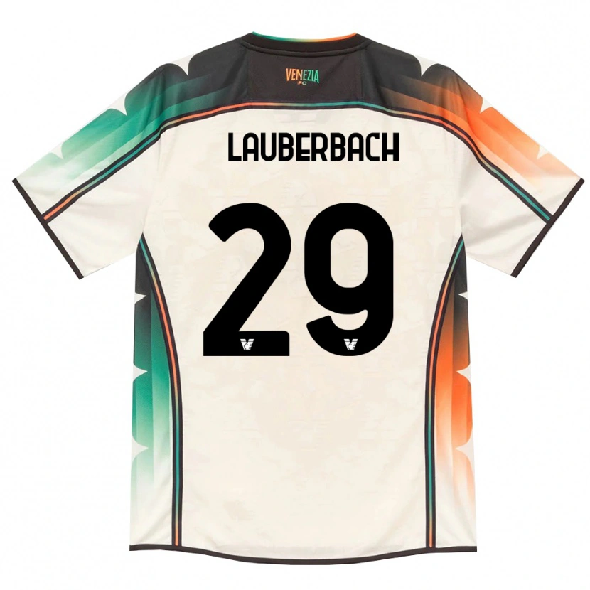 Danxen Dames Lion Lauberbach #29 Oldlace Oranje Groen Uitshirt Uittenue 2026/27 T-Shirt