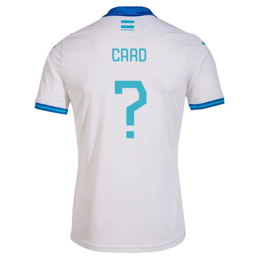 Danxen Kinderen Honduras Samuel Card #0 Wit Thuisshirt Thuistenue 24-26 T-Shirt