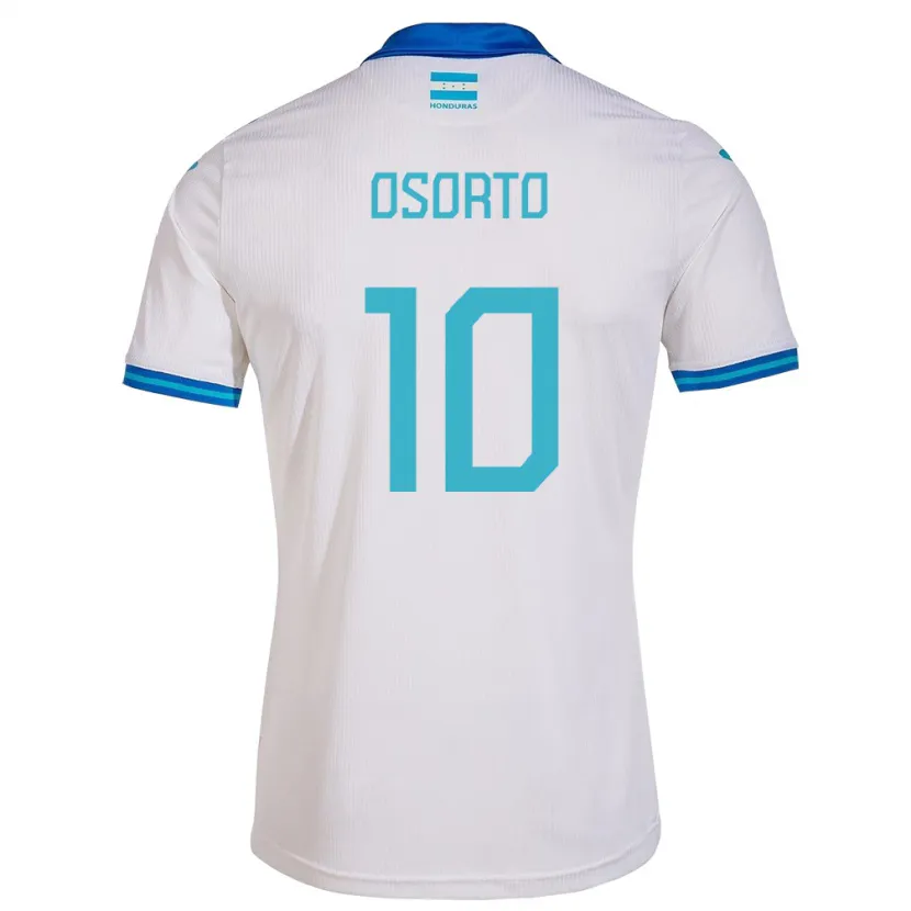 Danxen Kinderen Honduras Roberto Osorto #10 Wit Thuisshirt Thuistenue 24-26 T-Shirt