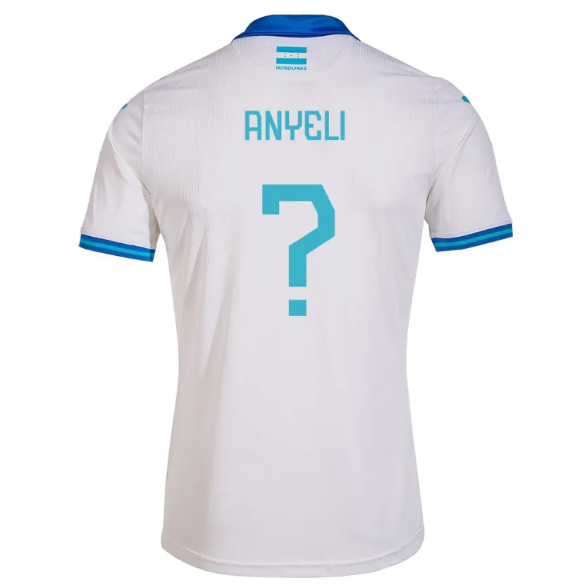 Danxen Kinderen Honduras Anyeli Rodriguez #0 Wit Thuisshirt Thuistenue 24-26 T-Shirt