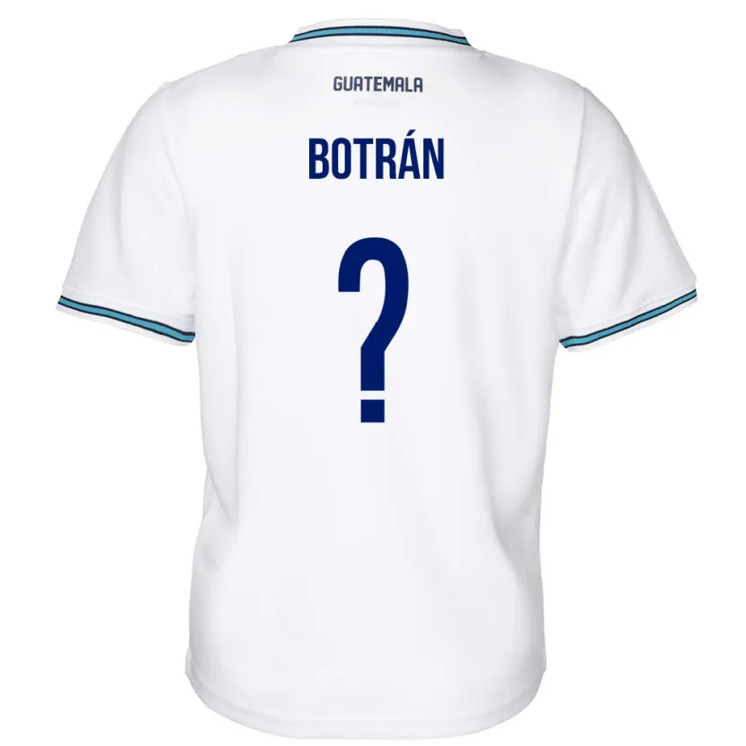 Danxen Kinderen Guatemala Sabrina Botrán #0 Wit Thuisshirt Thuistenue 24-26 T-Shirt