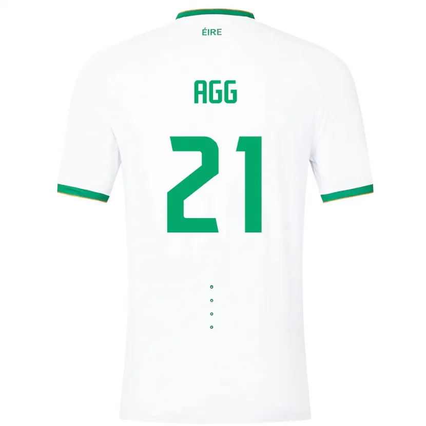 Danxen Kinderen Ierland Lily Agg #21 Wit Uitshirt Uittenue 24-26 T-Shirt